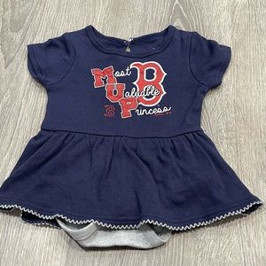 Boston Red Sox Girls Baby Outfit 6-9 month OC10